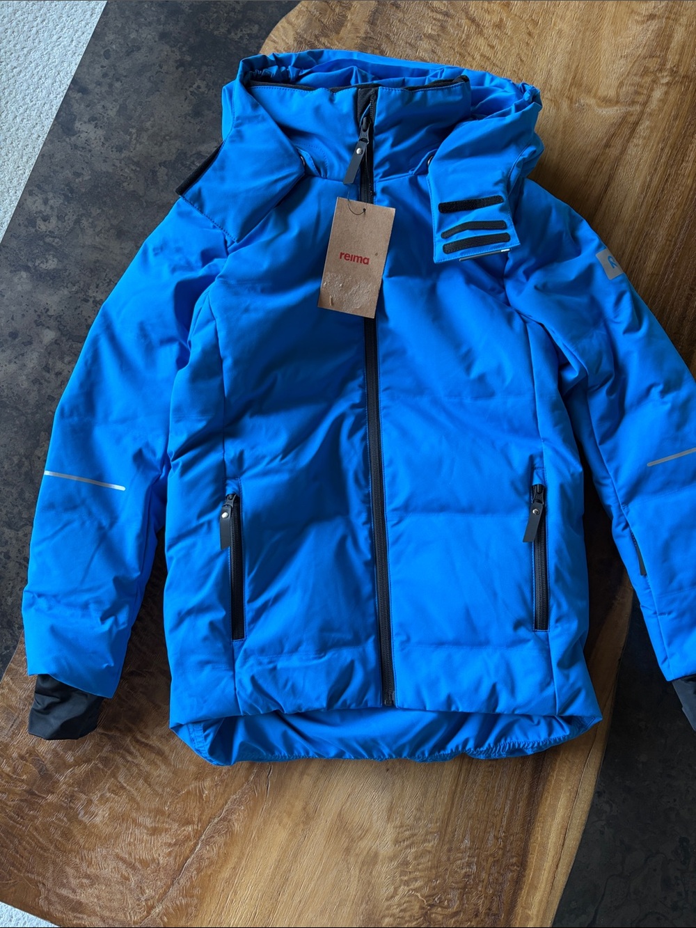 Kids' down ski jacket Aikkula